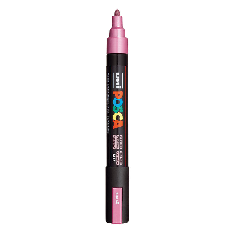 Posca PC-5M Acrylic Marker (Medium) - Metallic Pink image