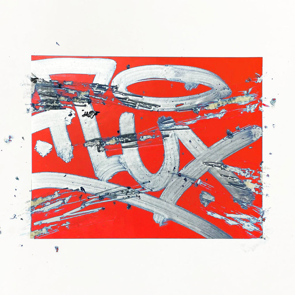 FLUX Egg Shell Stickers Red (50 pcs.) image 1
