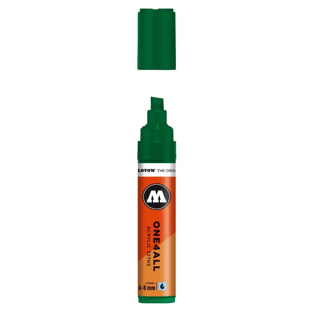 Molotow ONE4ALL 327HS Acrylic Marker (4-8mm) - Mister Green image