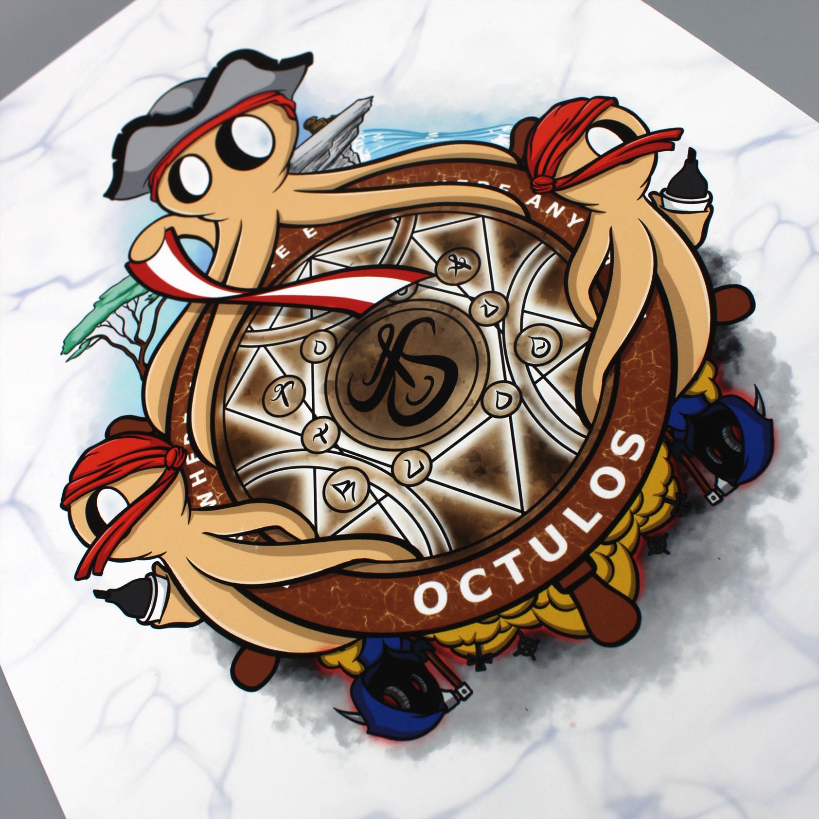 Octulos - Noctulos Print (A4) image 2