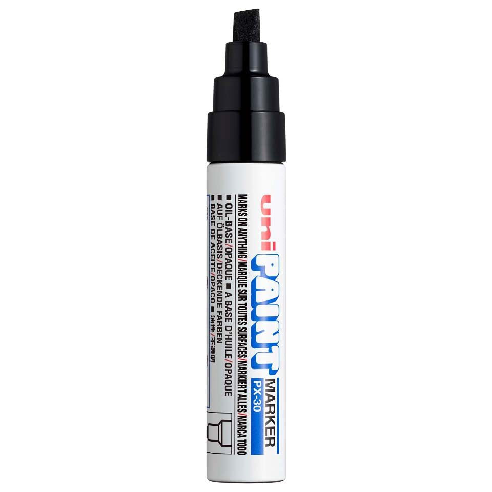 Uni Paint Marker PX-30 (8mm) - Black image