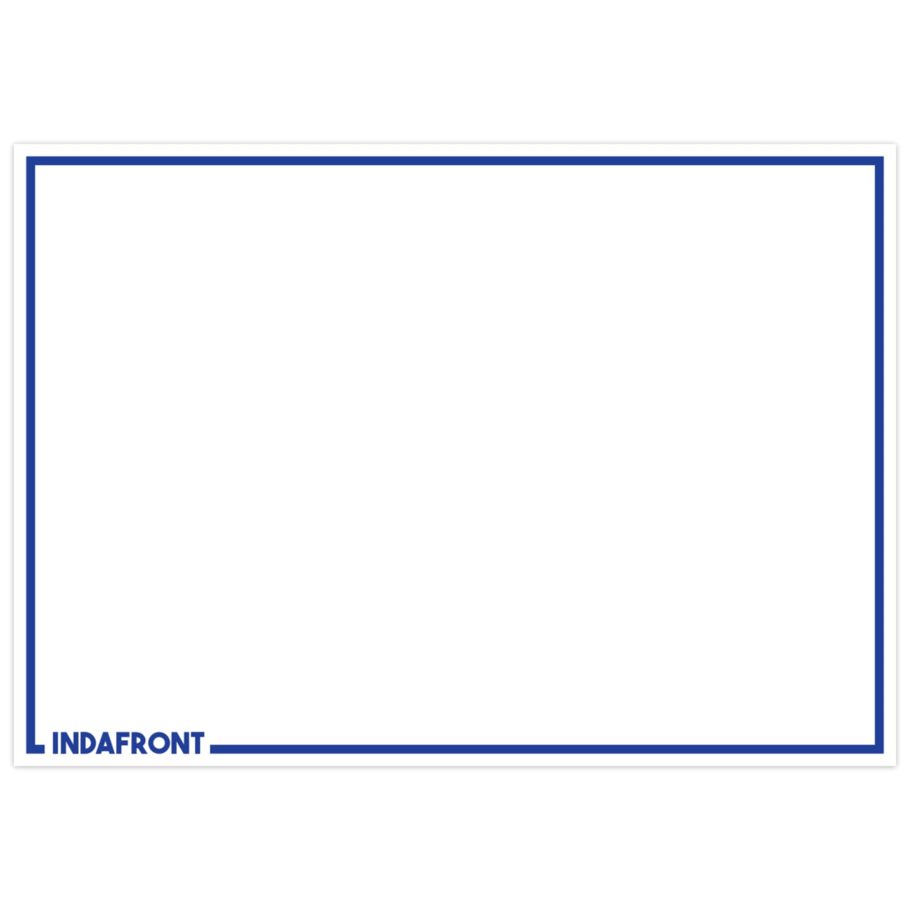 Line Border Stickers Blue (50 pcs.) image 0