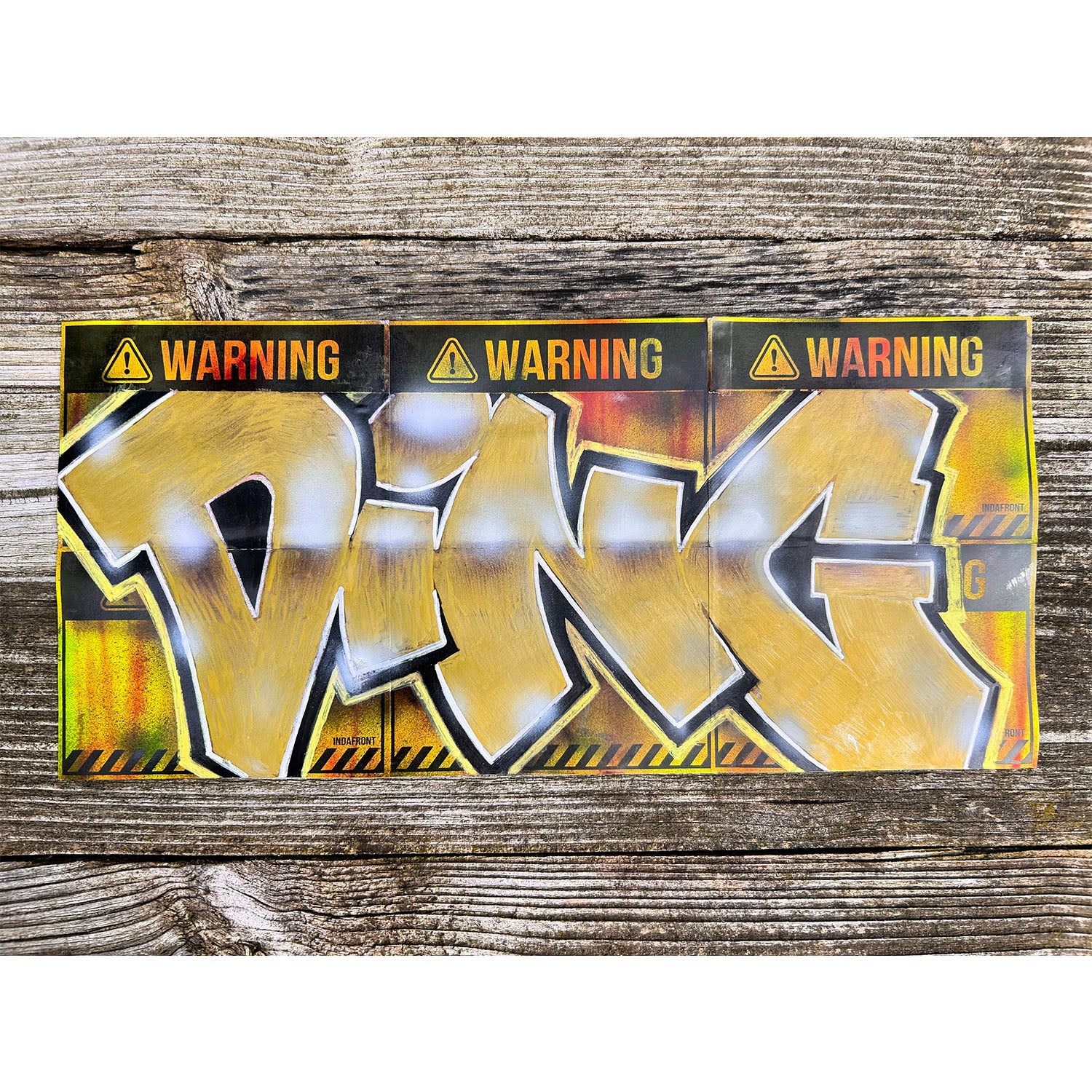 Warning Stickers (50 pcs.) image 2