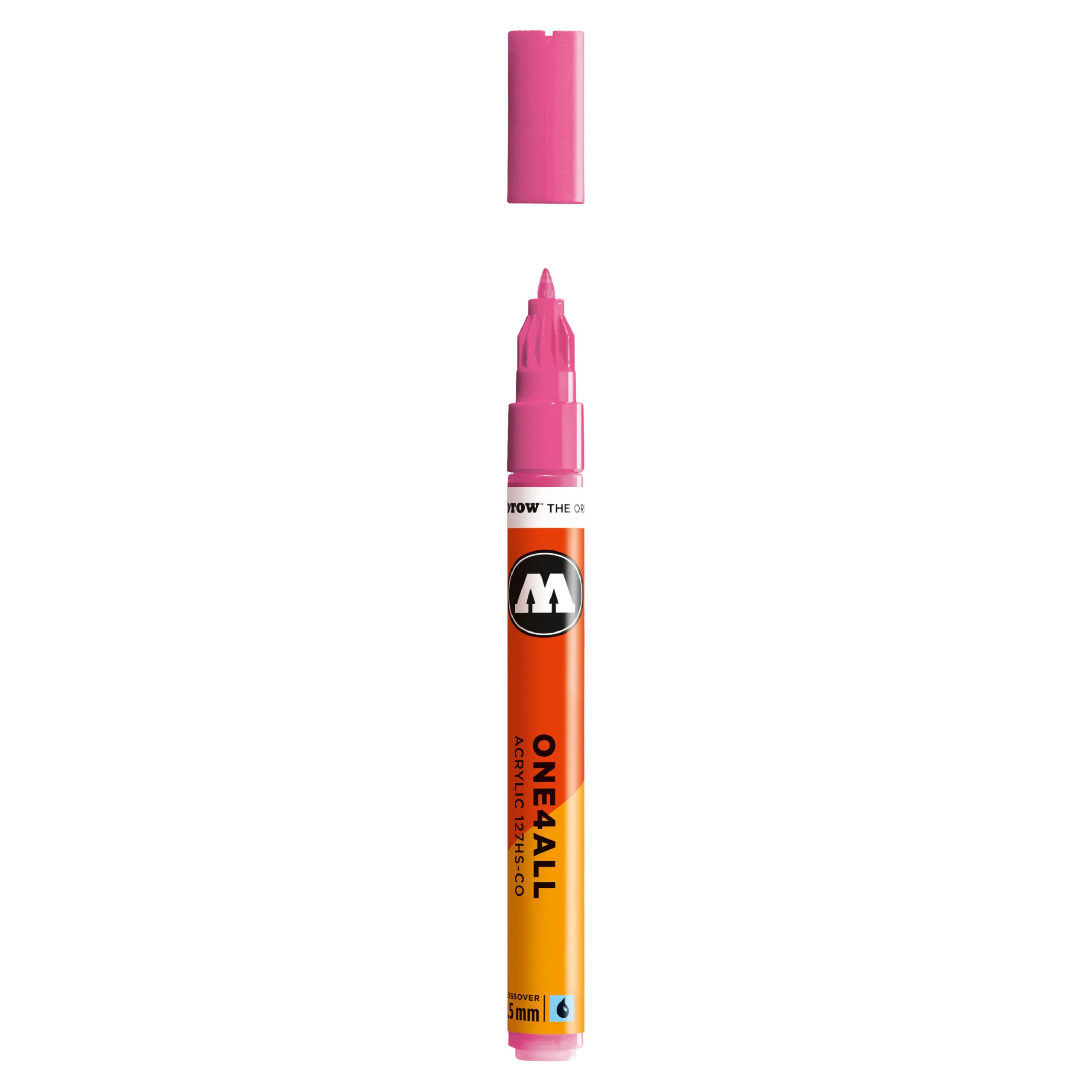 Molotow ONE4ALL 127HS-CO Acrylic Marker (1,5mm) - Neon Pink image