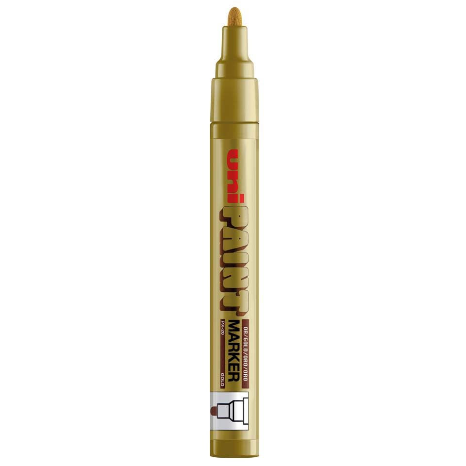 Uni Paint Marker PX-20 (2mm) - Gold image