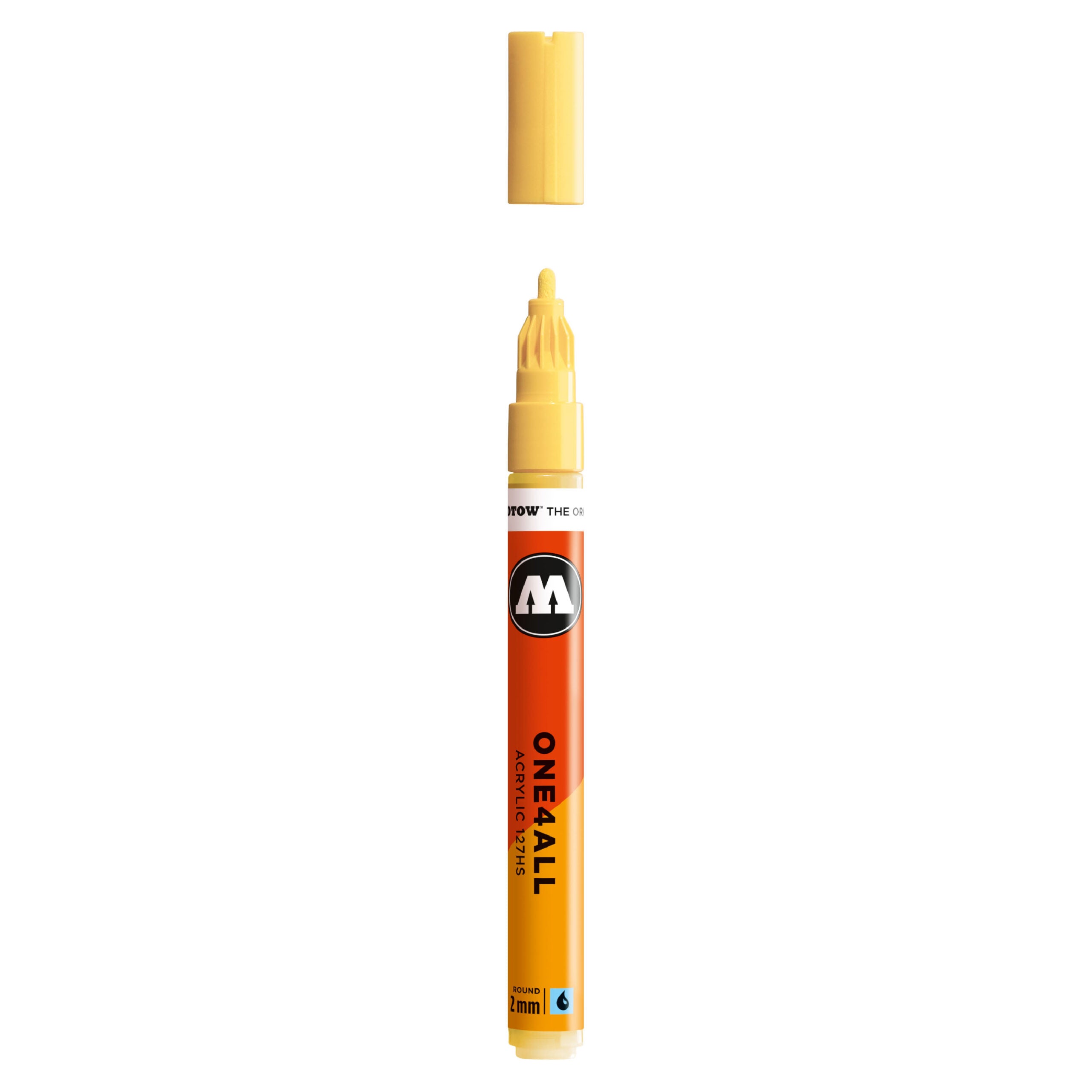 Molotow ONE4ALL 127HS Acrylic Marker (2mm) - Vanilla Pastel image