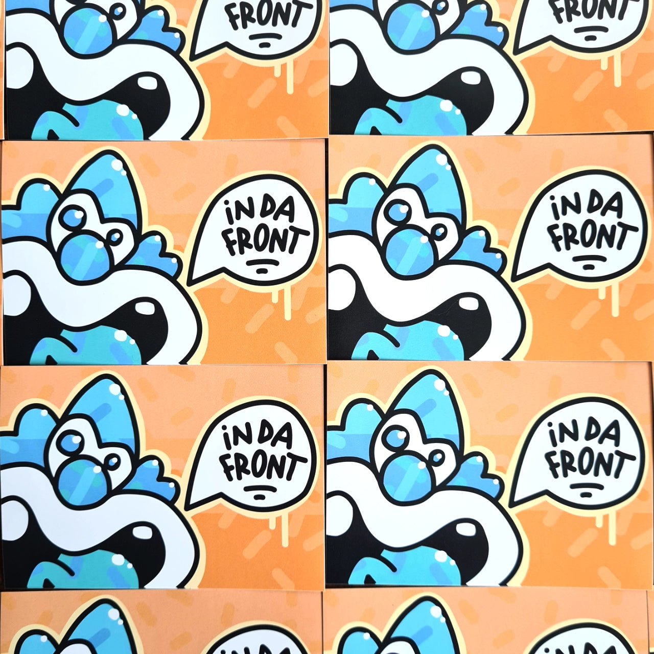 Fatoe Indafront Vinyl Stickers - Limited Edition (10 pcs.) image 2