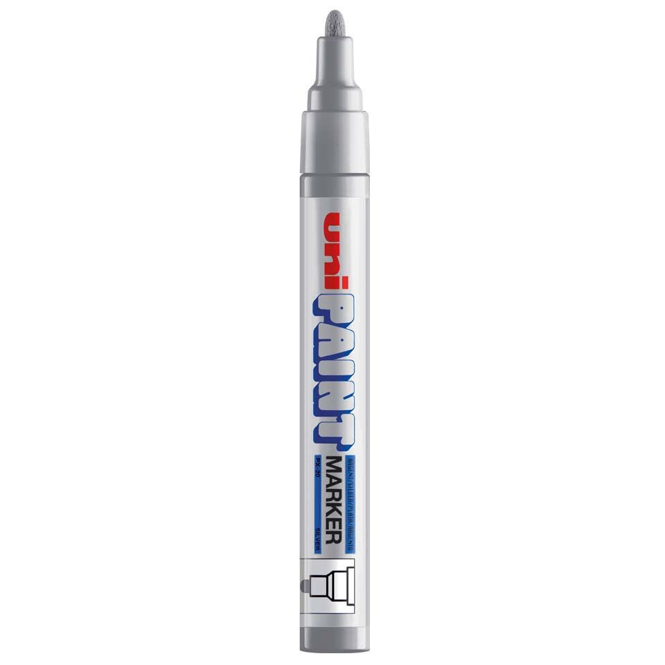Uni Paint Marker PX-20 (2mm) - Silver image