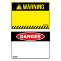 Warning & Danger Stickers Mix (50 pcs.) image 0