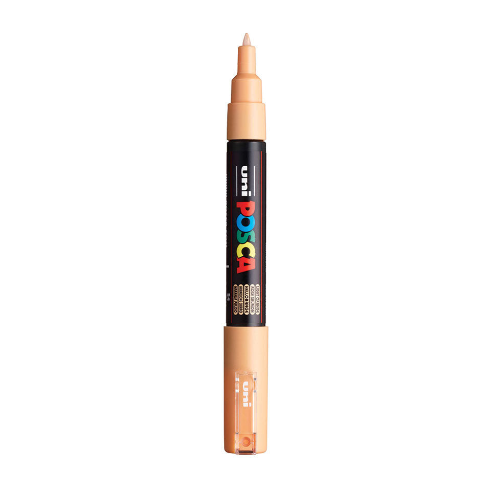 Posca PC-1MC Acrylic Marker (Extra Fine) - Light Orange image