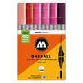 Molotow ONE4ALL TWIN Marker Pink Set (1.5-4mm) (6x) image 0