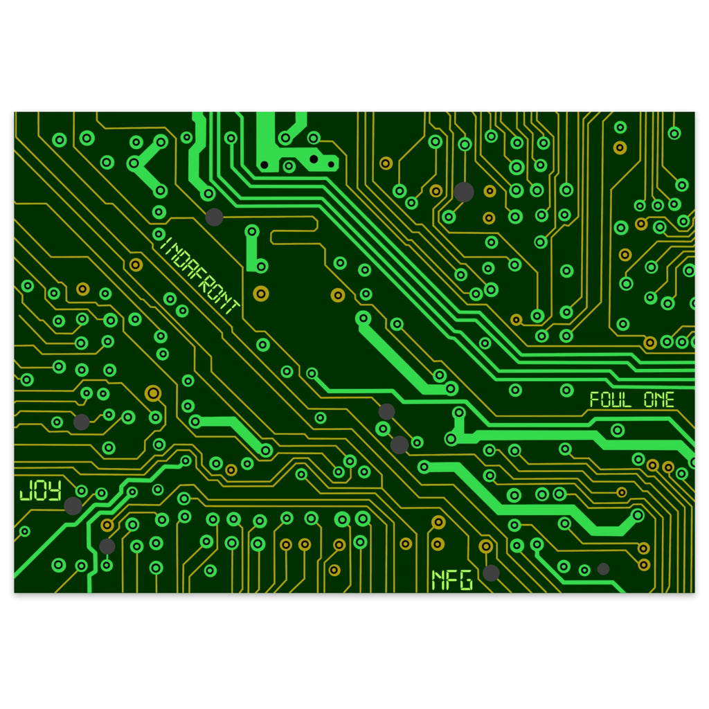 Circuit Board Stickers (50 pcs.) image 0