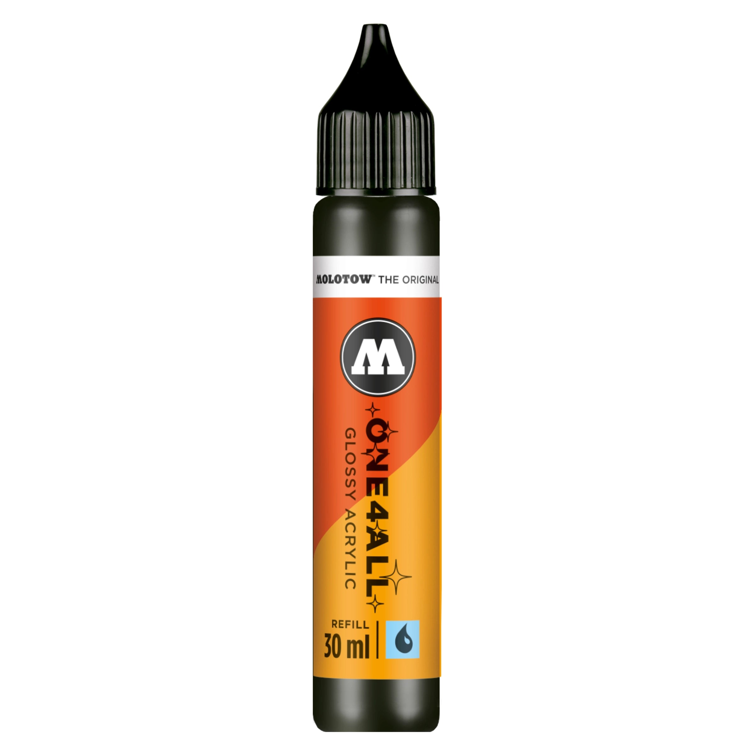 Molotow ONE4ALL Refill (30ml) - Glossy Black image