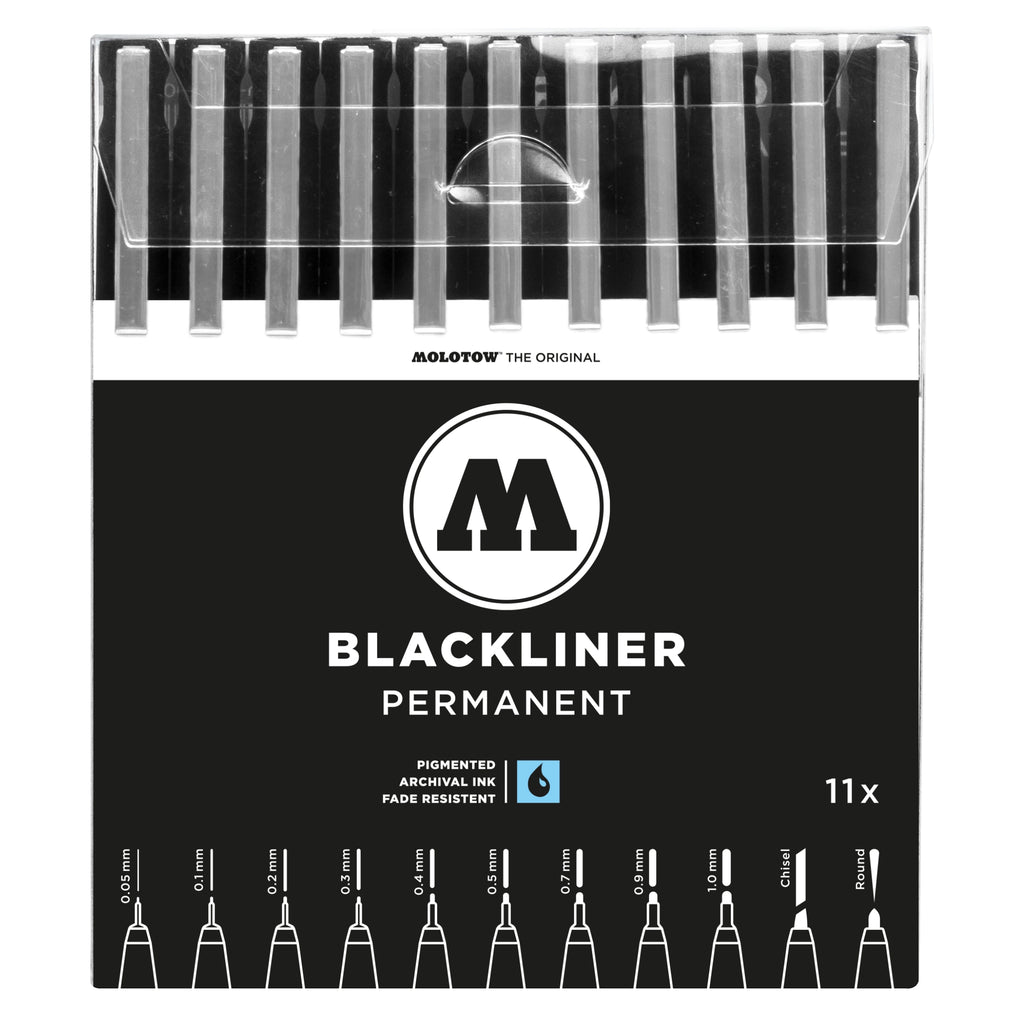 Molotow Blackliner Set (11 pcs.) image 0