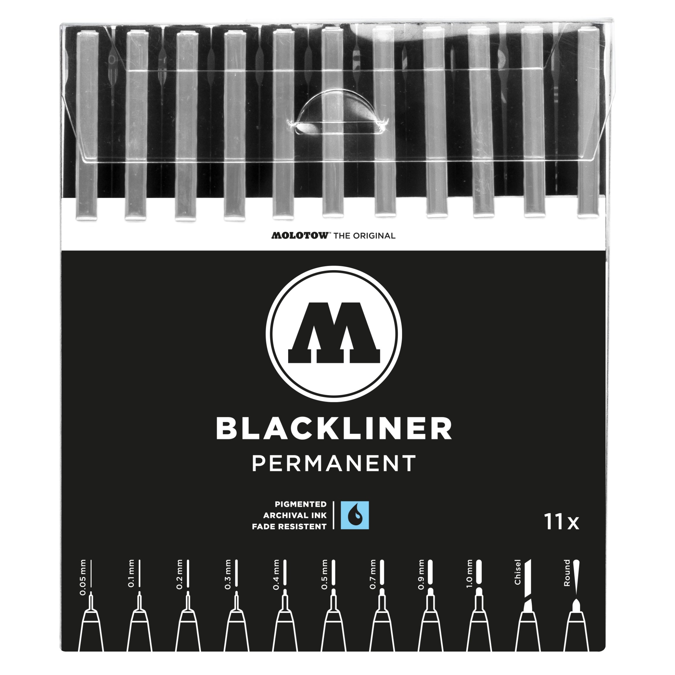 Molotow Blackliner Set (11 pcs.) image 0