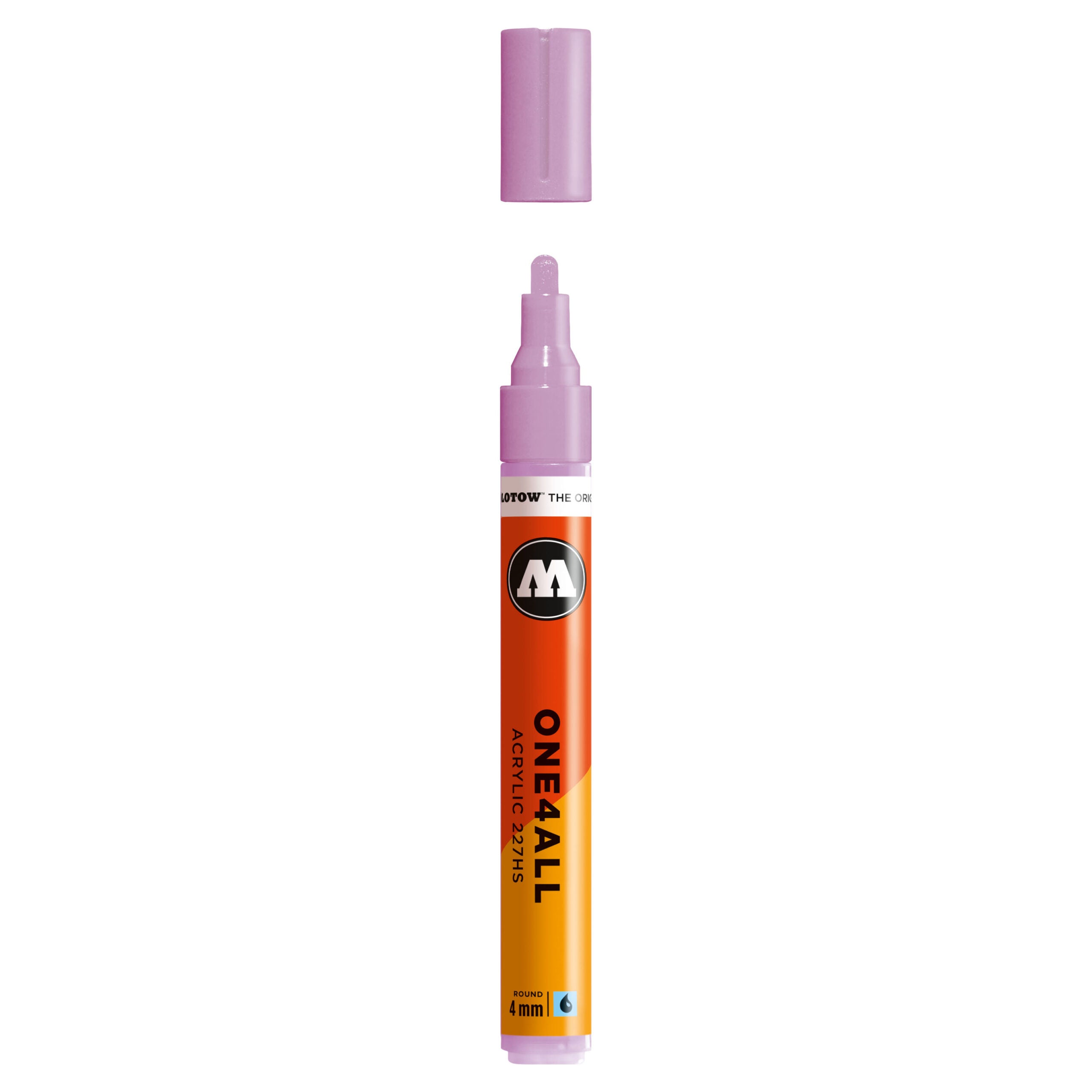 Molotow ONE4ALL 227HS Acrylic Marker (4mm) - Lilac Pastel image