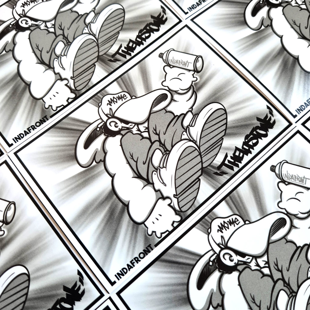 Mome Line Border Vinyl Stickers - Limited Edition (10 pcs.) image 1