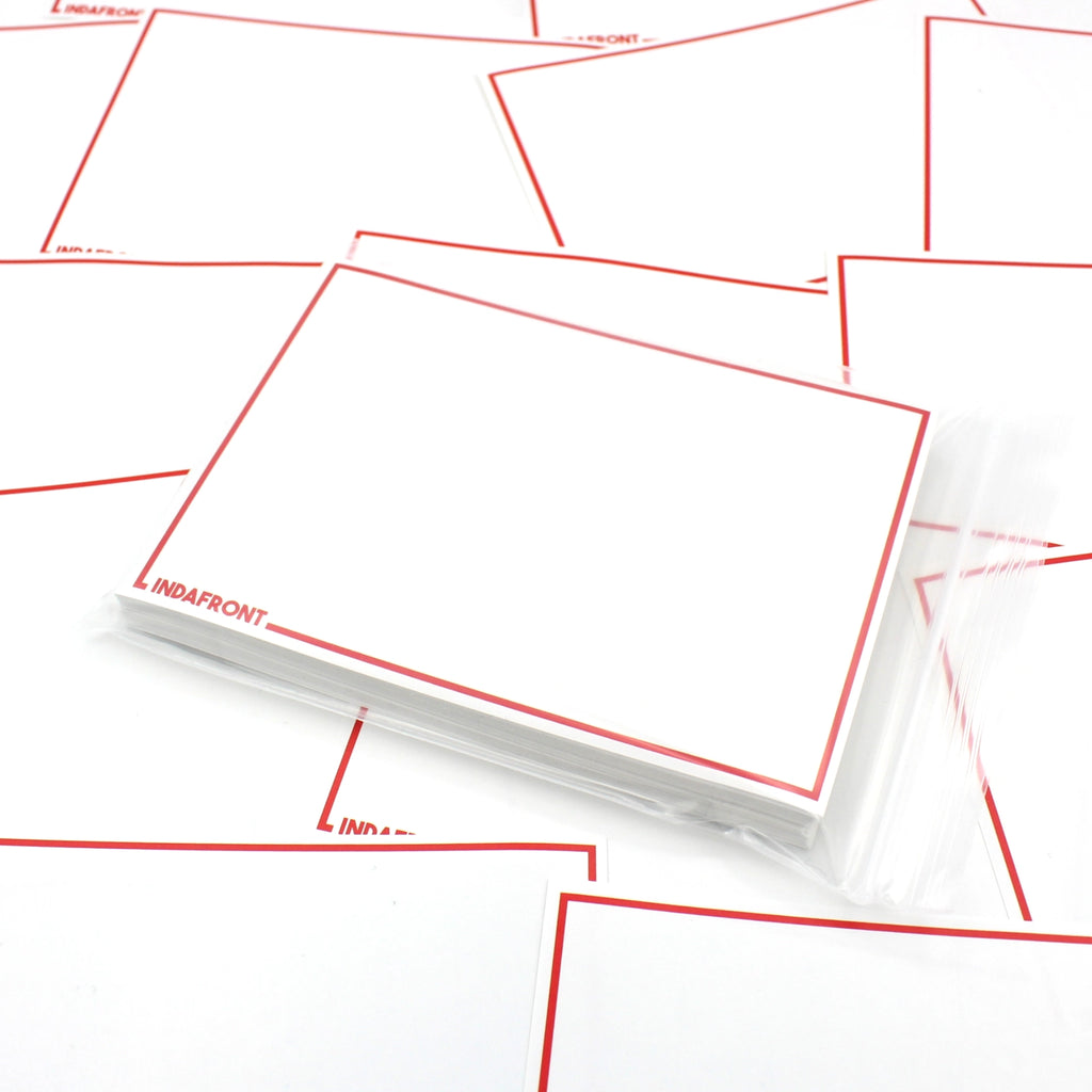 Line Border Stickers Red (50 pcs.) image 2