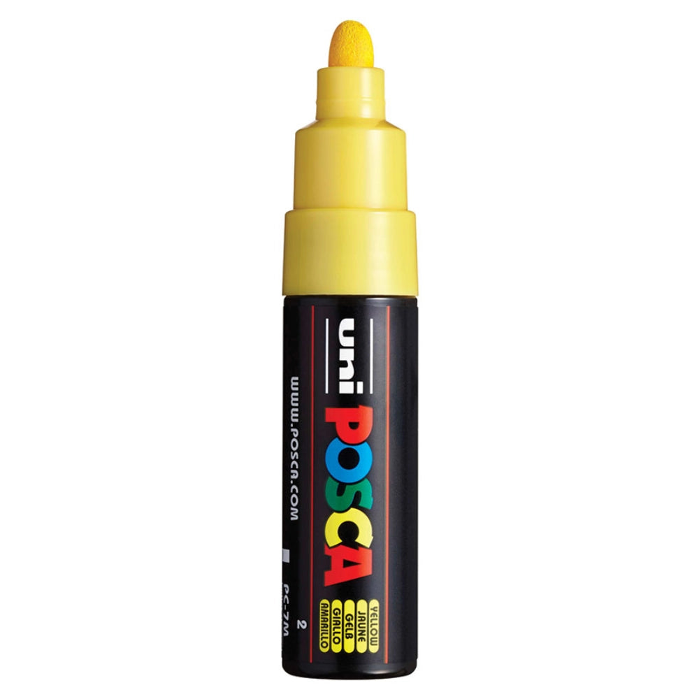 Posca PC-7M Acrylic Marker (5mm) - Yellow image