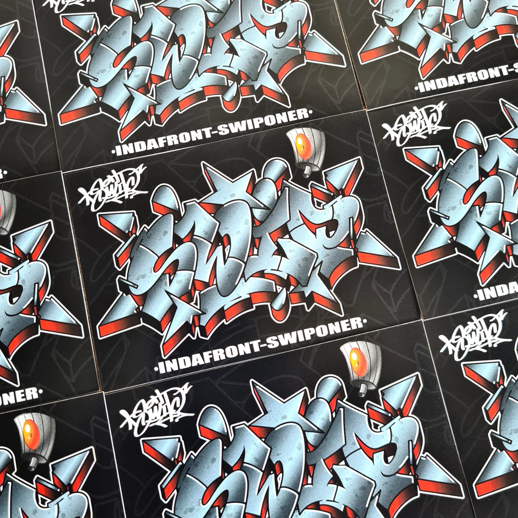 Swiponer Vinyl Stickers - Limited Edition (10 pcs.) image 1