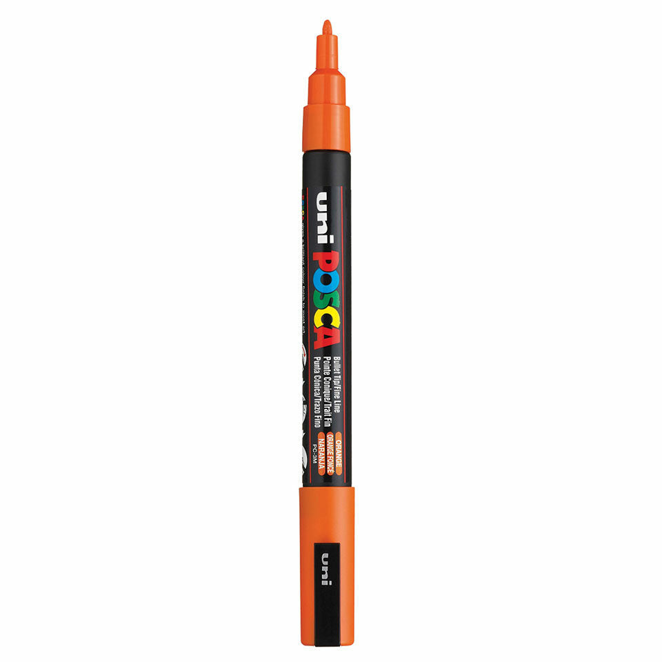 Posca PC-3M Acrylic Marker (Fine) - Orange image