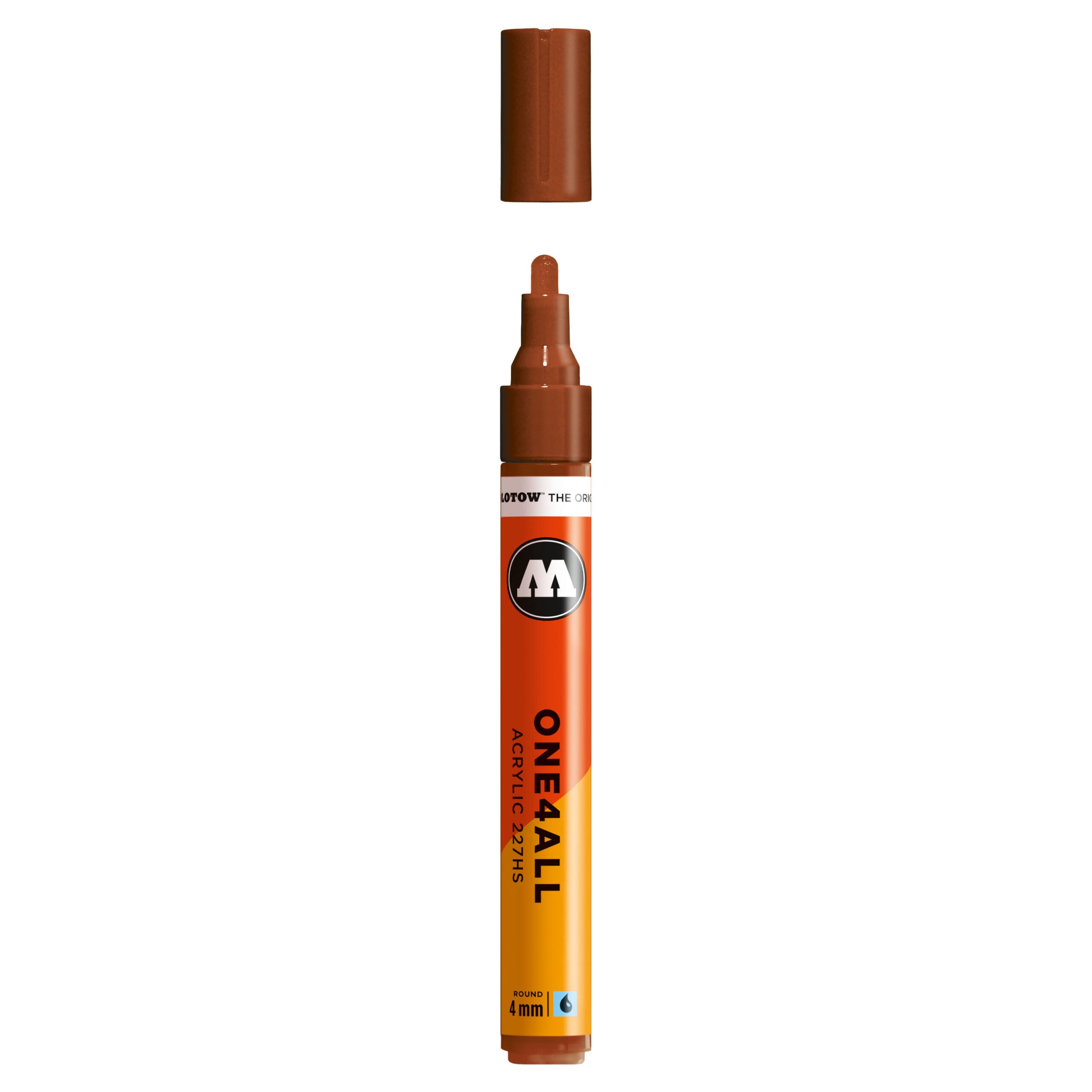 Molotow ONE4ALL 227HS Acrylic Marker (4mm) - Hazelnut Brown image