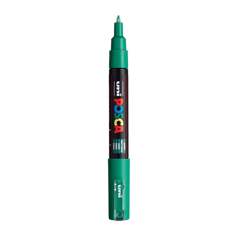 Posca PC-1MC Acrylic Marker (Extra Fine) - Green image