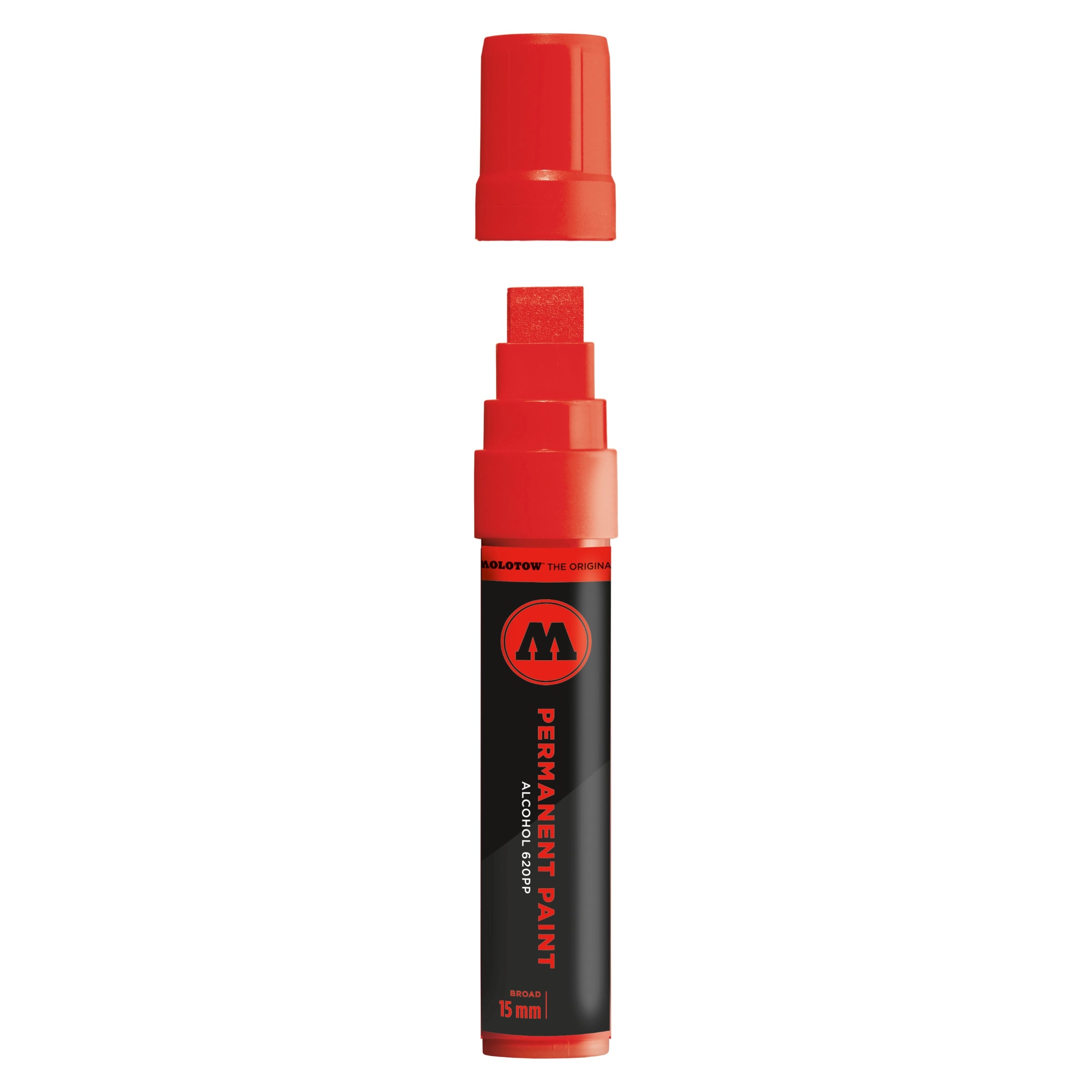 Molotow Permanent Paint 620PP Alcohol Marker (15mm) - Traffic Red image
