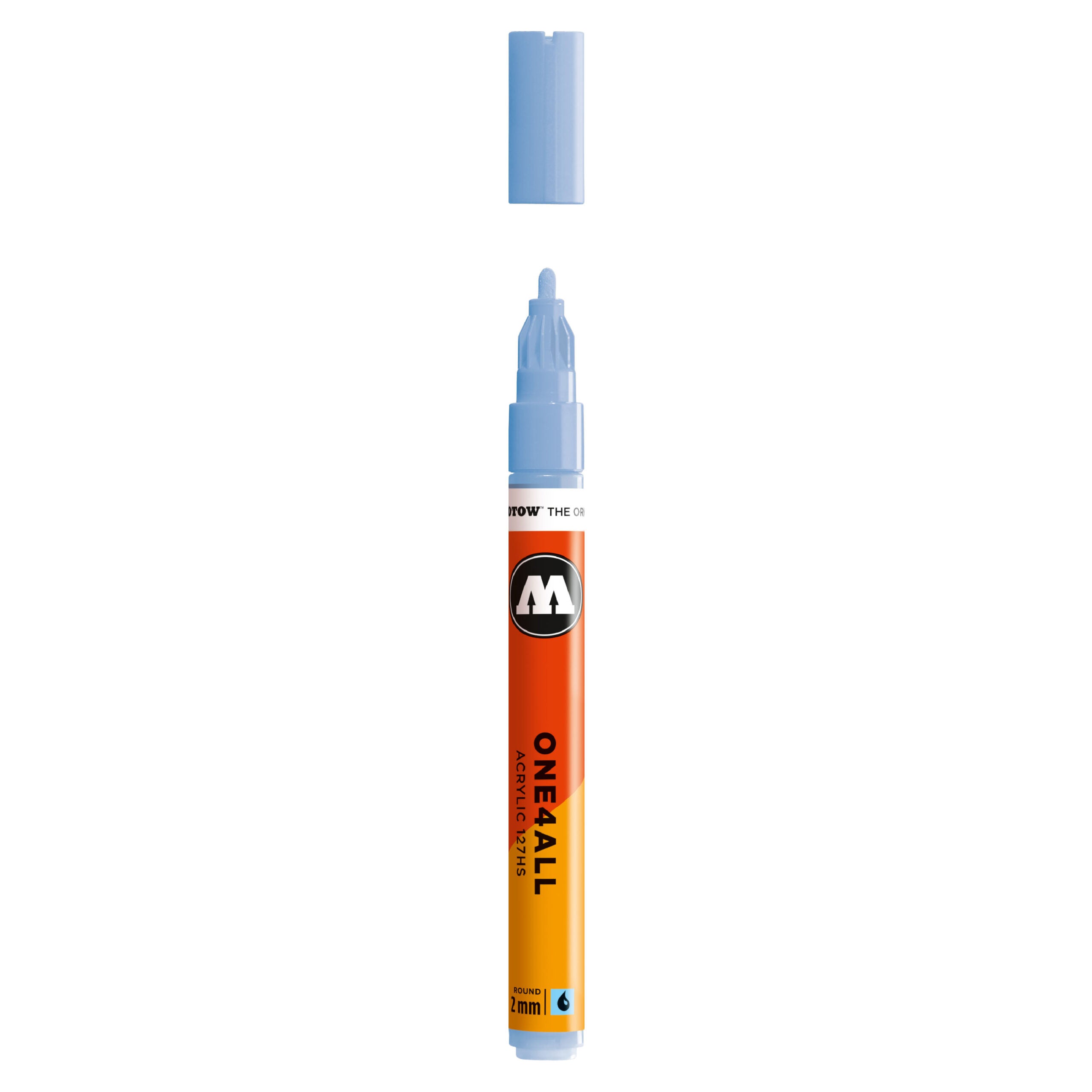 Molotow ONE4ALL 127HS Acrylic Marker (2mm) - Ceramic Light Pastel image