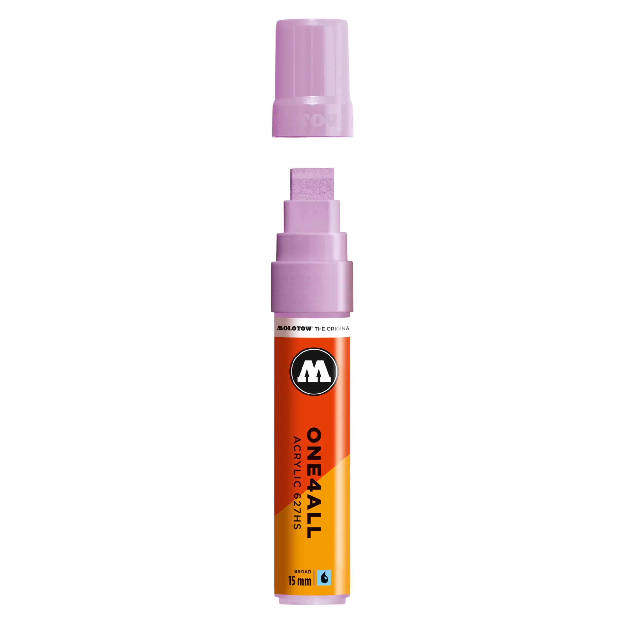Molotow ONE4ALL 627HS Acrylic Marker (15mm) - Lilac Pastel image