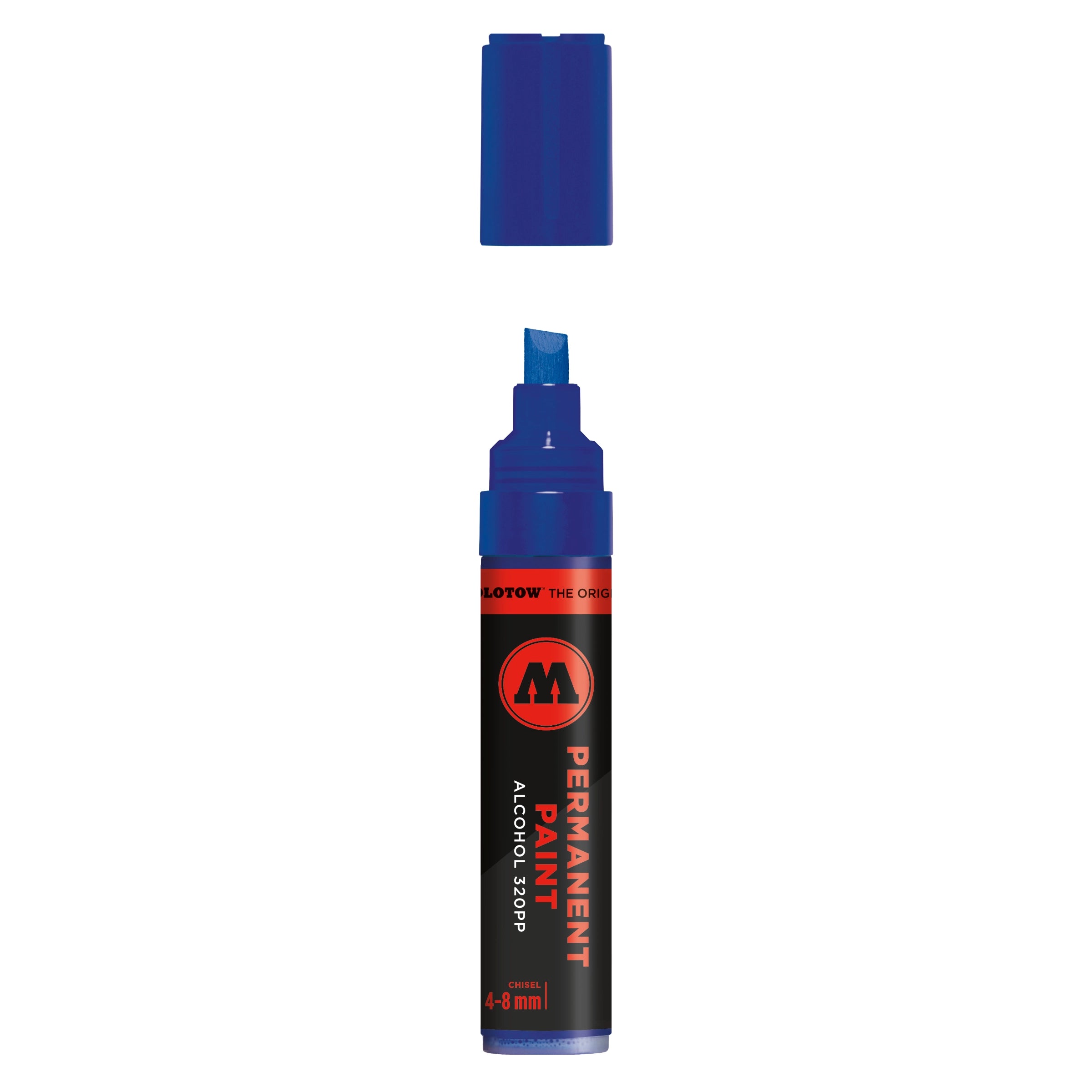 Molotow Permanent Paint 320PP Alcohol Marker (4-8mm) - Tulip Blue image