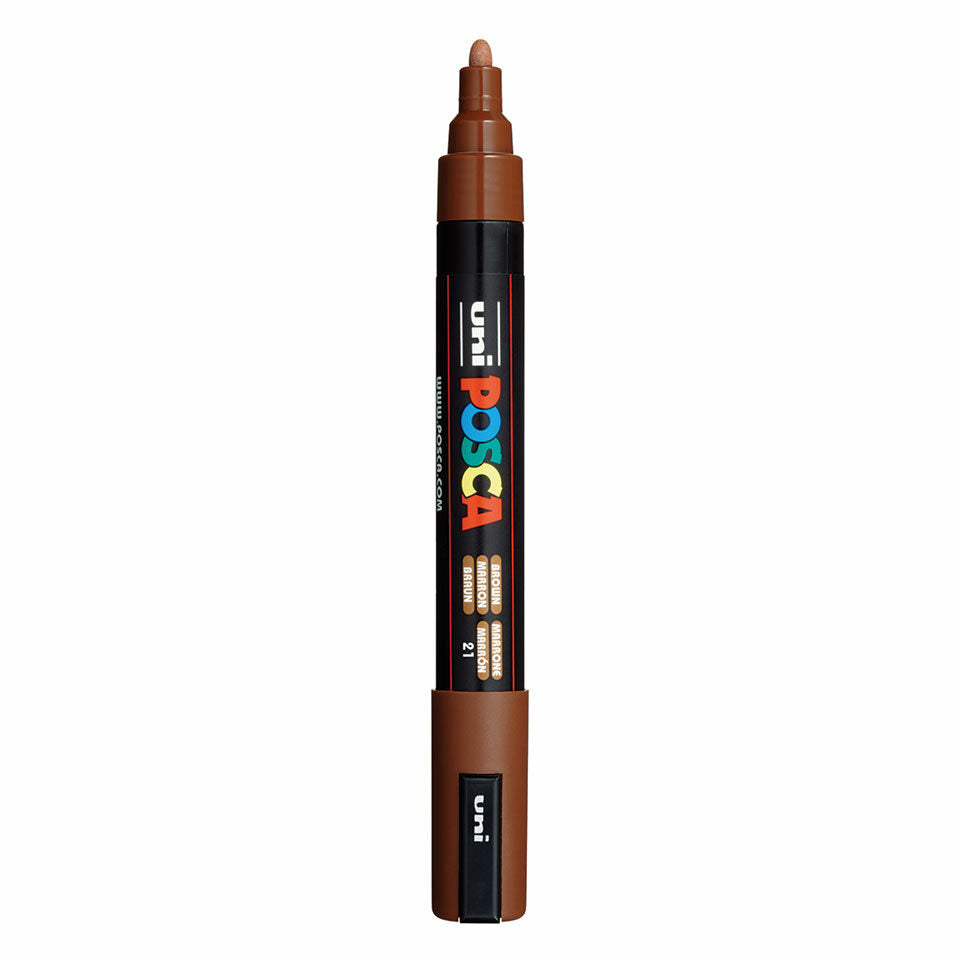 Posca PC-5M Acrylic Marker (Medium) - Brown image