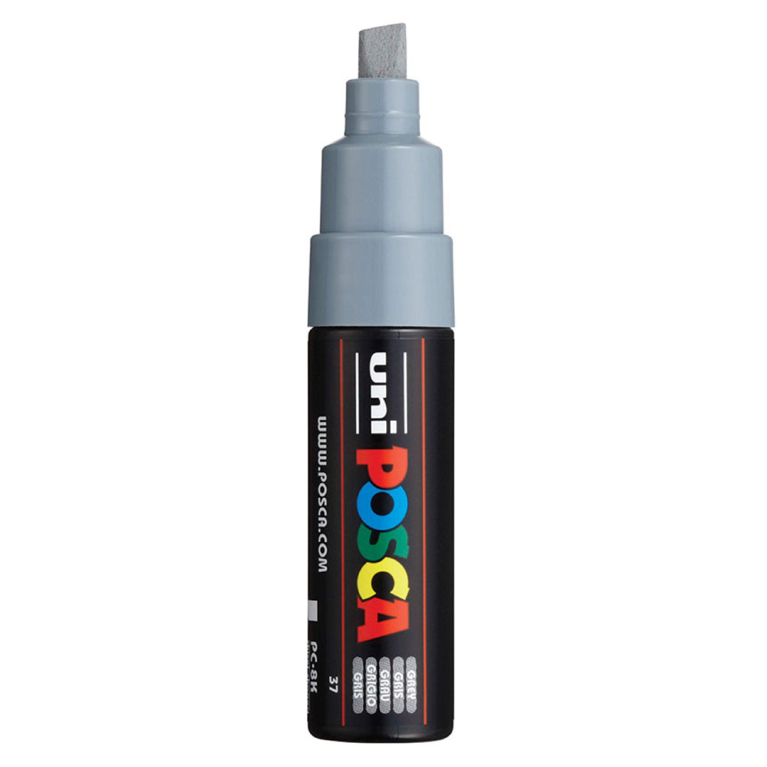 Posca PC-8K Acrylic Marker (8mm) - Grey image