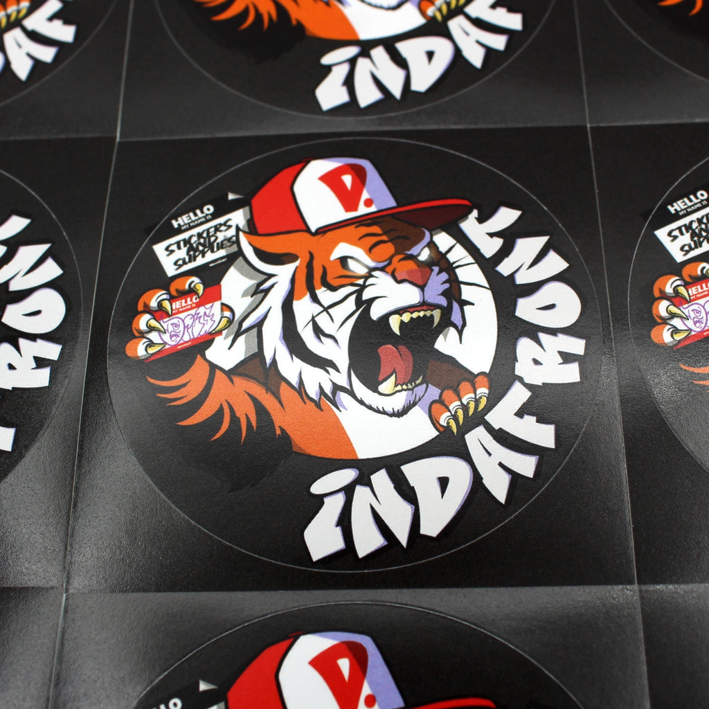Roaring Taggie Vinyl Stickers (10 pcs.) image 2