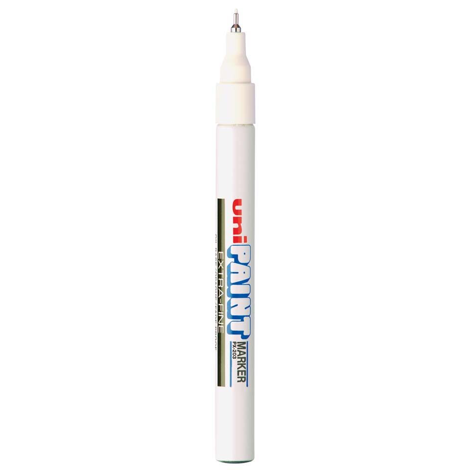 Uni Paint Marker PX-203 (0.8mm) - White image