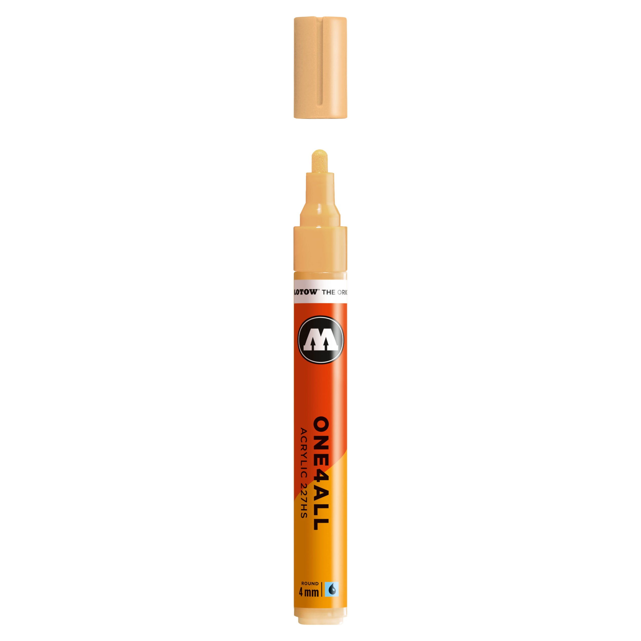 Molotow ONE4ALL 227HS Acrylic Marker (4mm) - Sahara Beige Pastel image