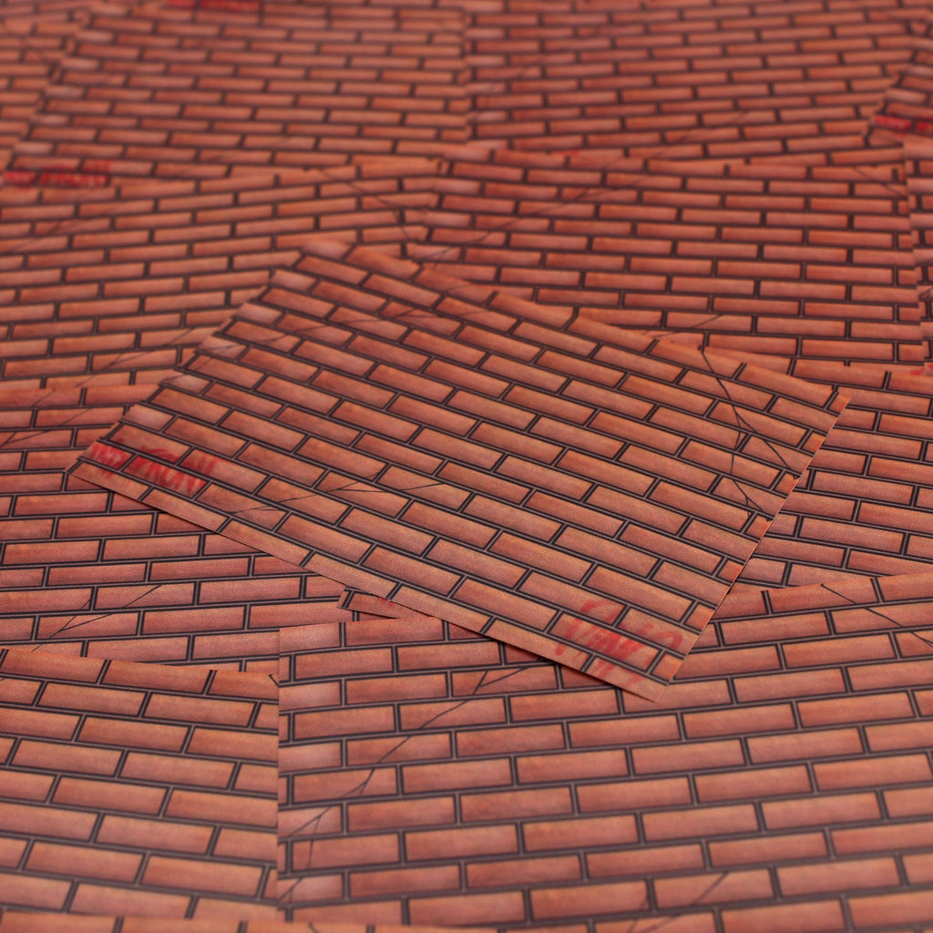 Brick Wall Graffiti Stickers (50 pcs.) image 2