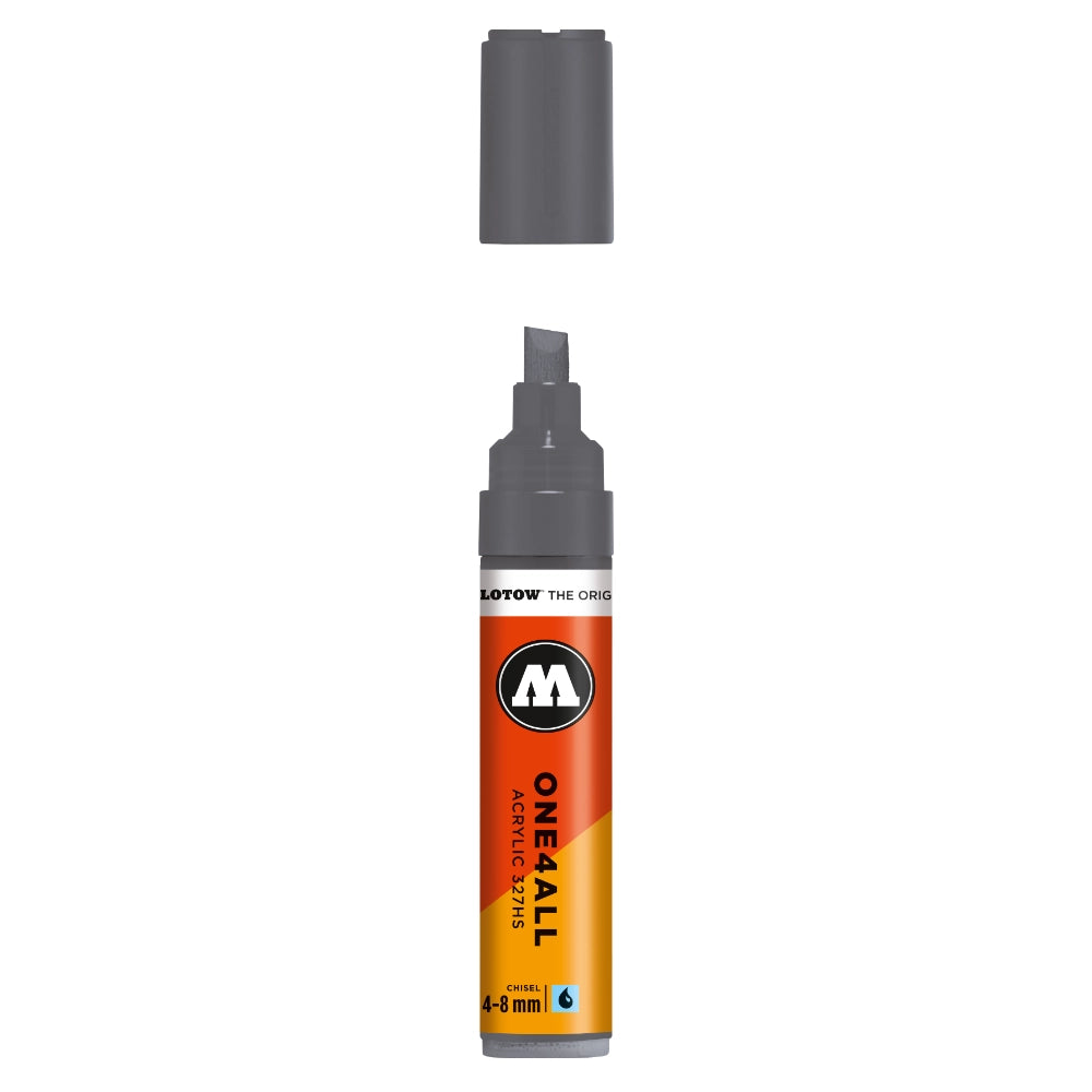 Molotow ONE4ALL 327HS Acrylic Marker (4-8mm) - Grey Blue Dark image