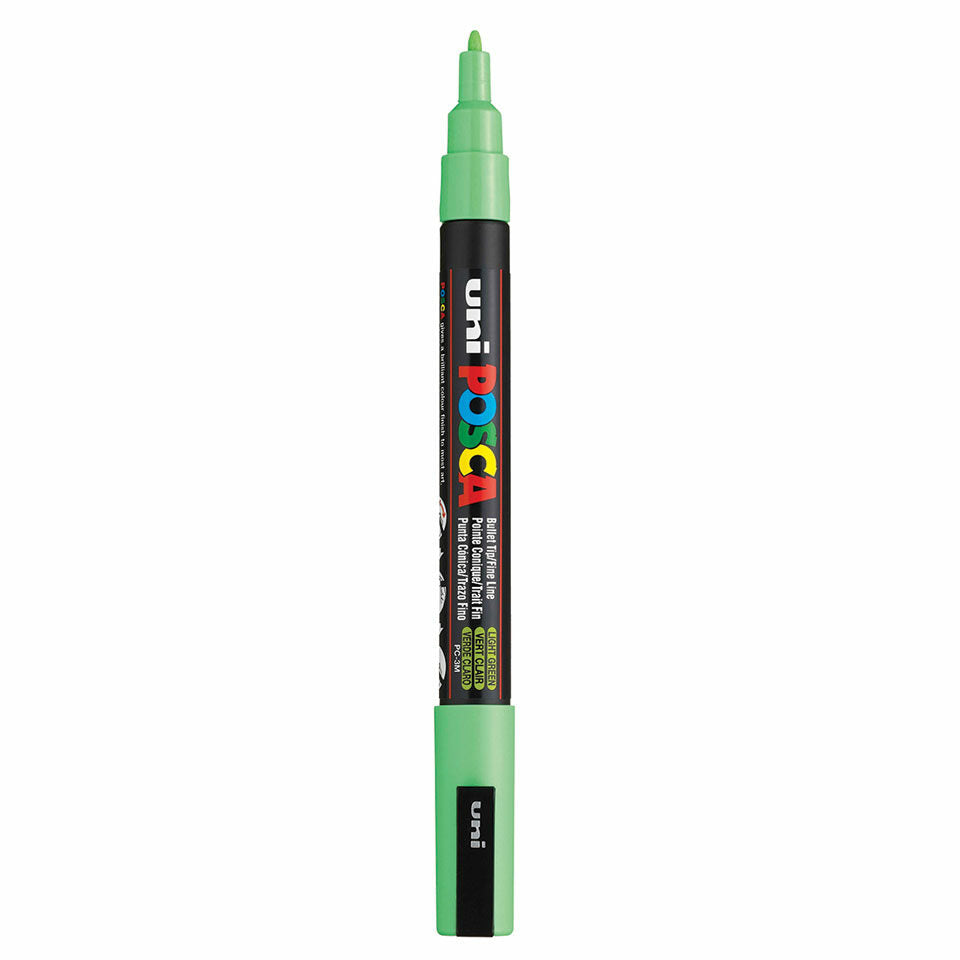 Posca PC-3M Acrylic Marker (Fine) - Apple Green image