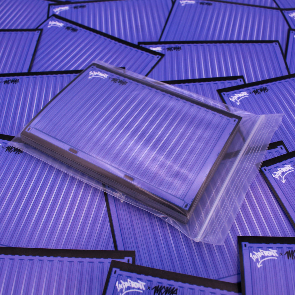 Container Stickers Purple (50 pcs.) image 2