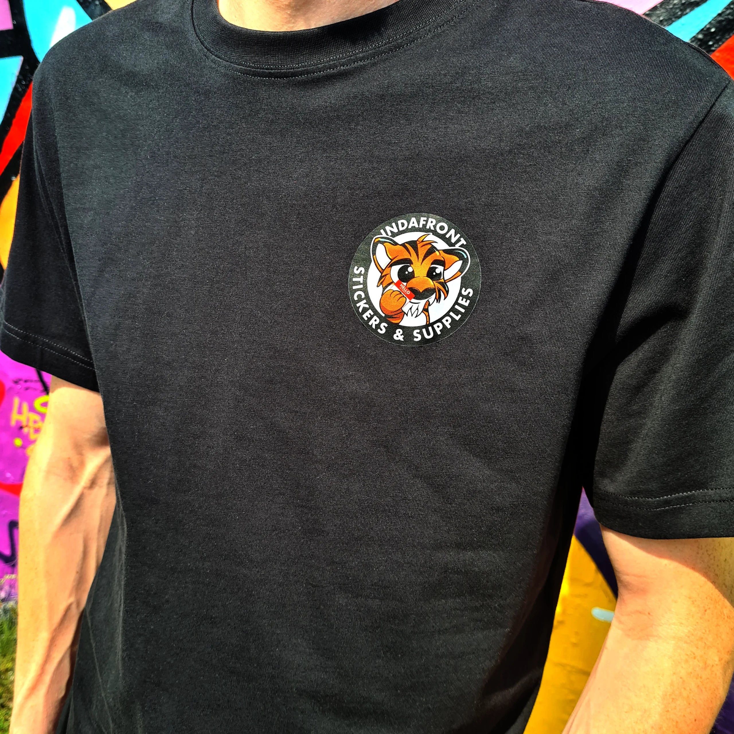 Indafront T-Shirt - Black image 2