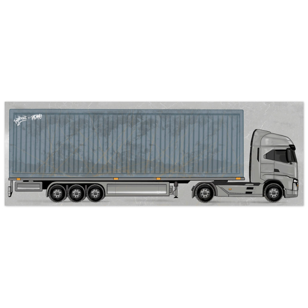Blue Truck Stickers (25 pcs.) image 0