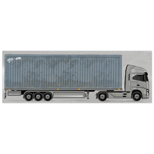 Blue Truck Stickers (25 pcs.) image 0