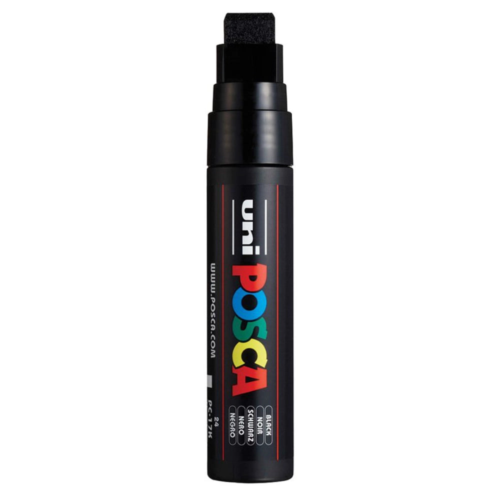 Posca PC-17K Acrylic Marker (15mm) - Black image