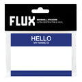 FLUX Egg Shell Stickers Hello My Name is Blue (50 pcs.) image 0