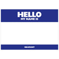 Hello My Name is Stickers Blue (50 pcs.) image 0