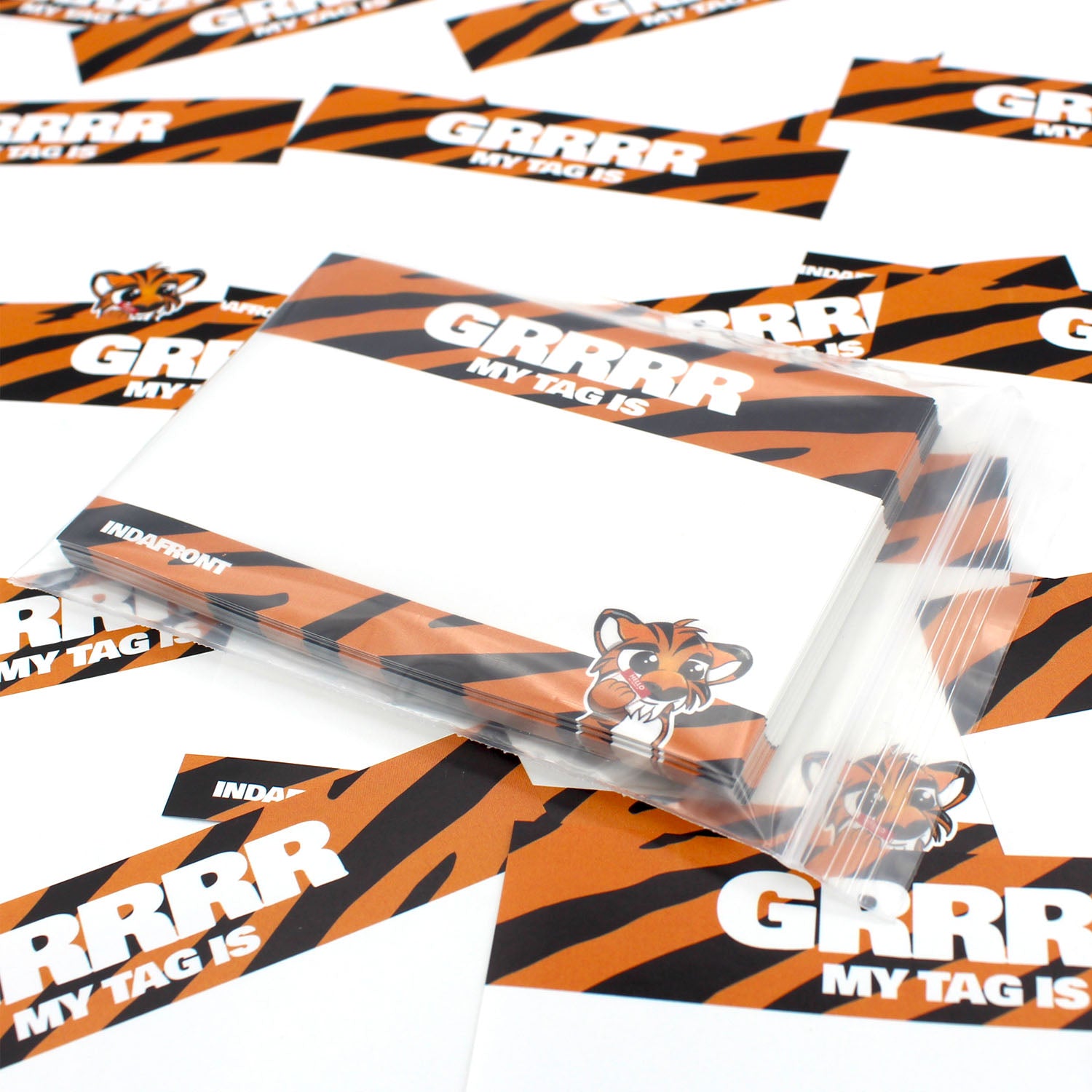 Grrrr My Tag is Stickers (50 pcs.) image 3