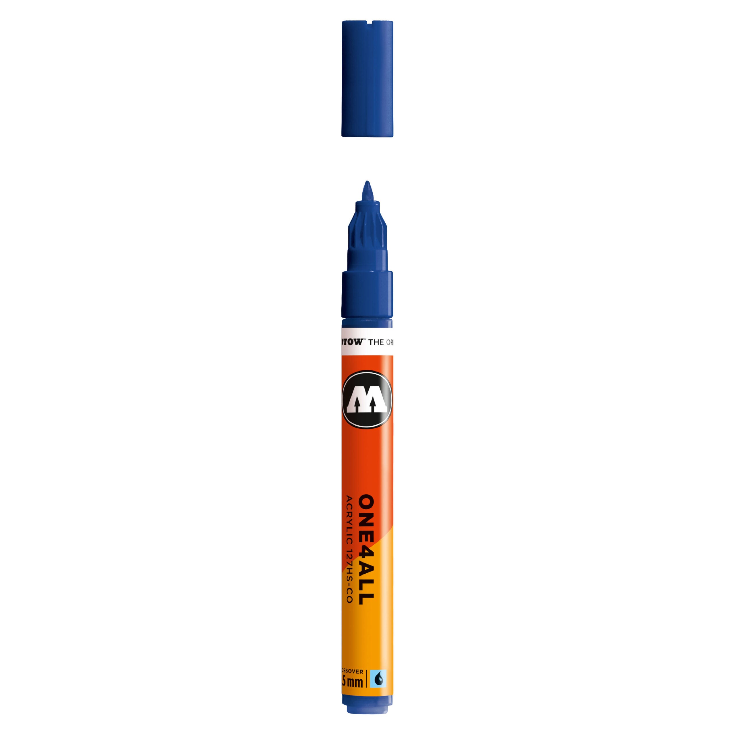 Molotow ONE4ALL 127HS-CO Acrylic Marker (1,5mm) - True Blue image
