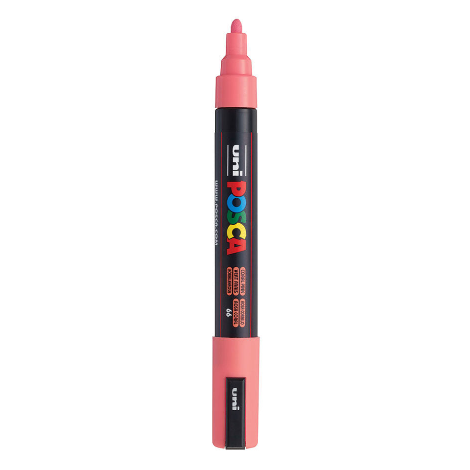 Posca PC-5M Acrylic Marker (Medium) - Coral Pink image