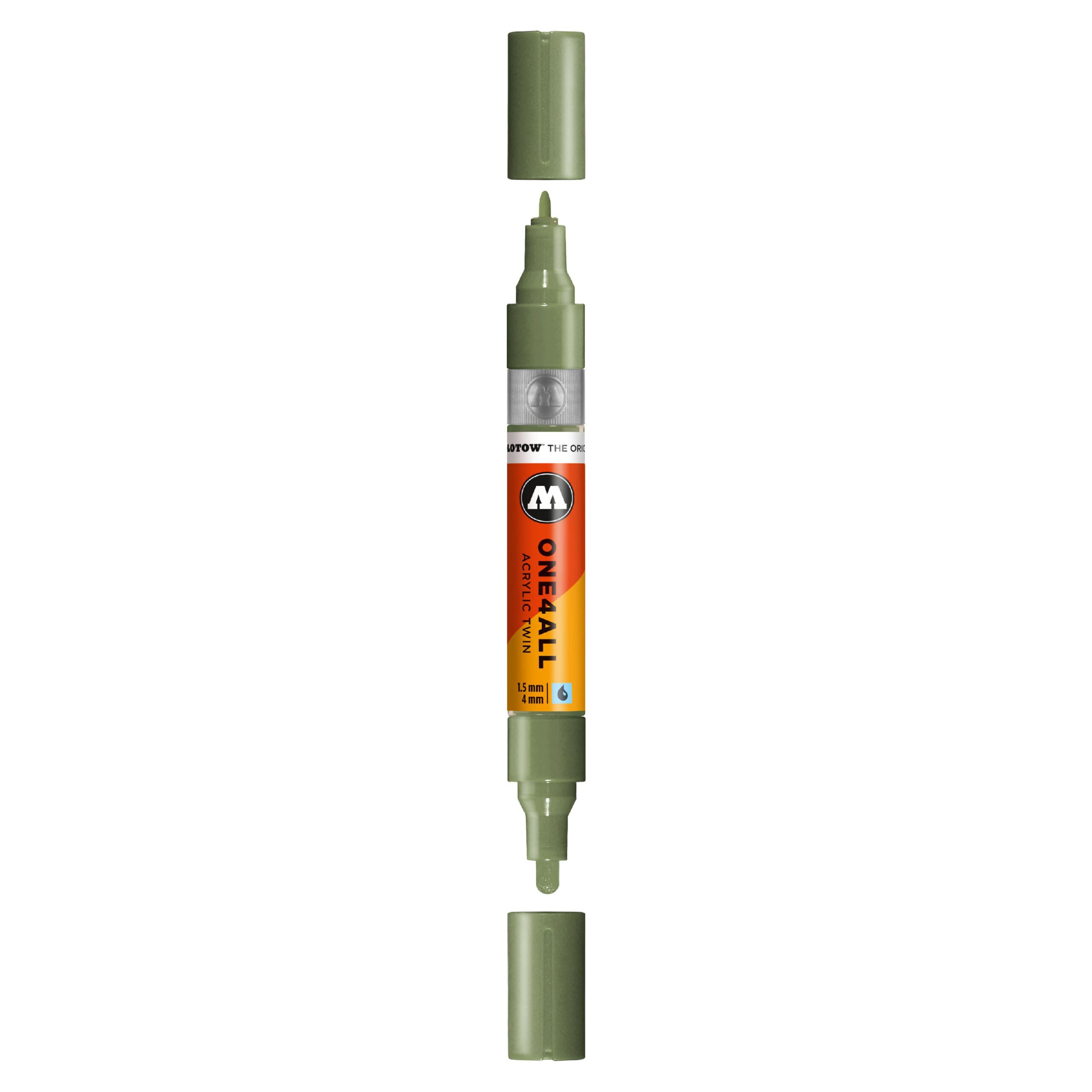 Molotow ONE4ALL Acrylic TWIN Marker (1.5-4mm) - Amazonas Light image